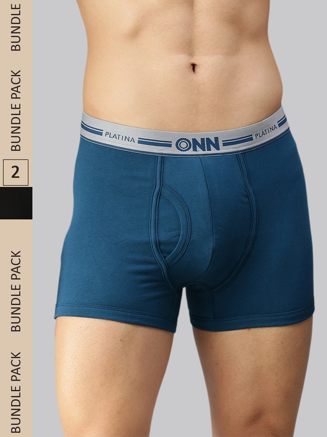 

ONN Men Pack Of 2 Trunks ONN_OP_974, Blue