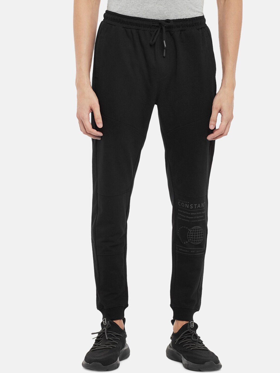 

People Men Slim-Fit Joggers, Black