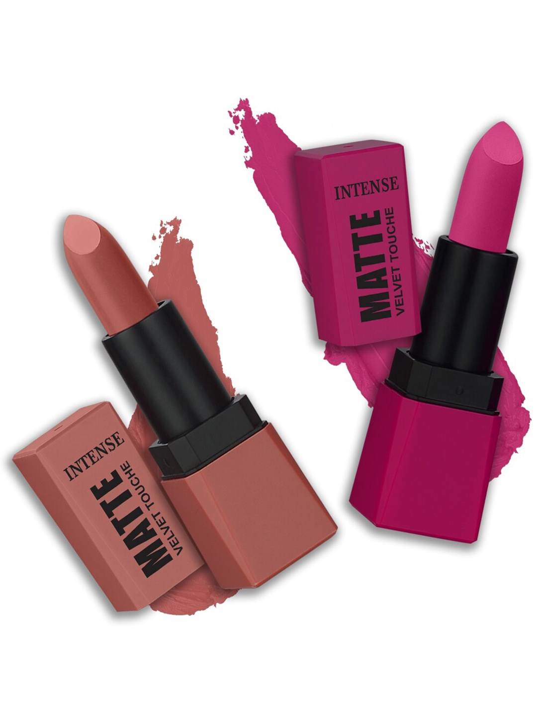 

PERPAA Sensational Matte Intense Velvet Touche Set Of 2 Lipstick-Pink Passion&Next to Nude