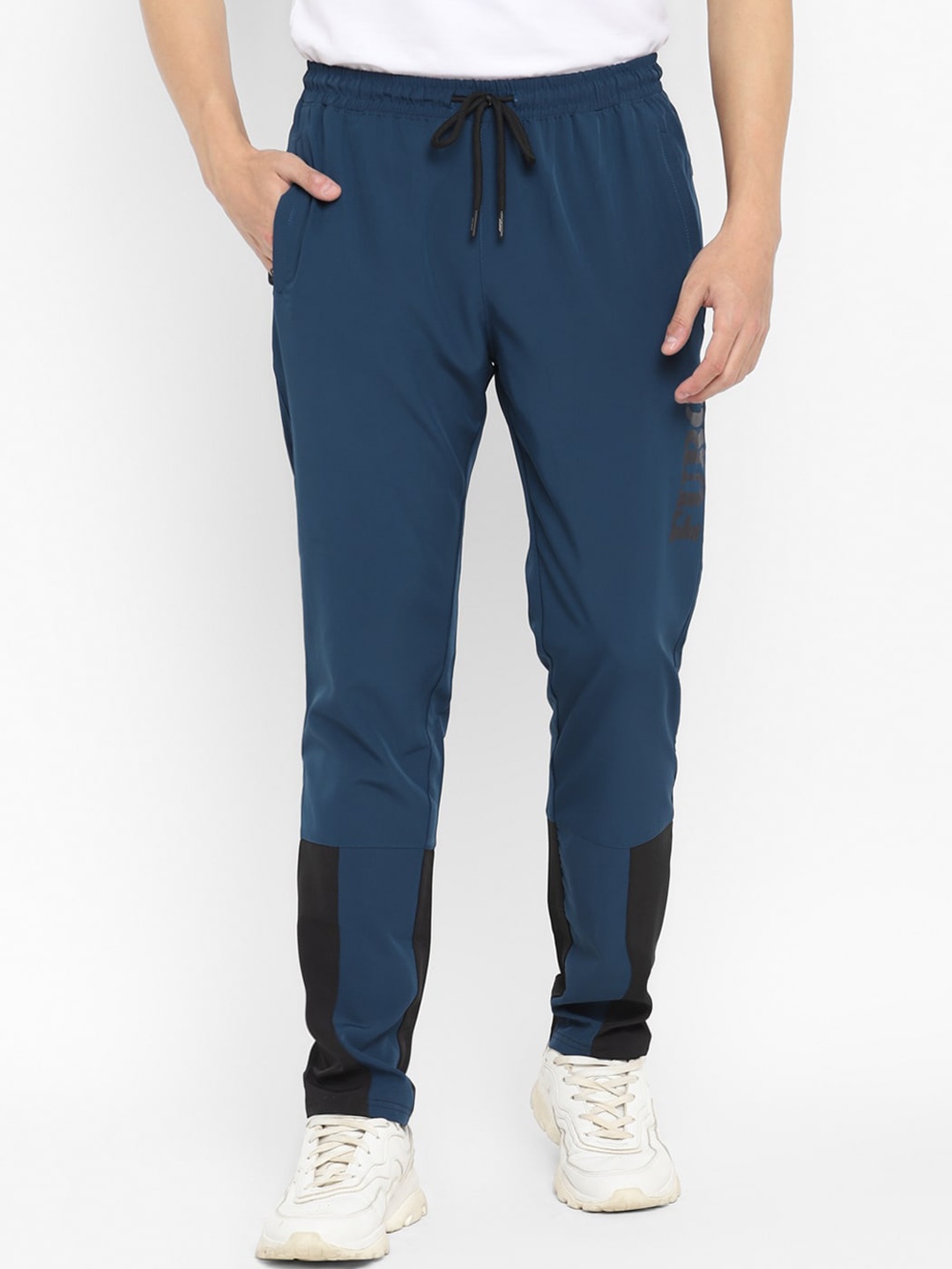 

FURO by Red Chief Men Colourblocked Track Pants, Blue