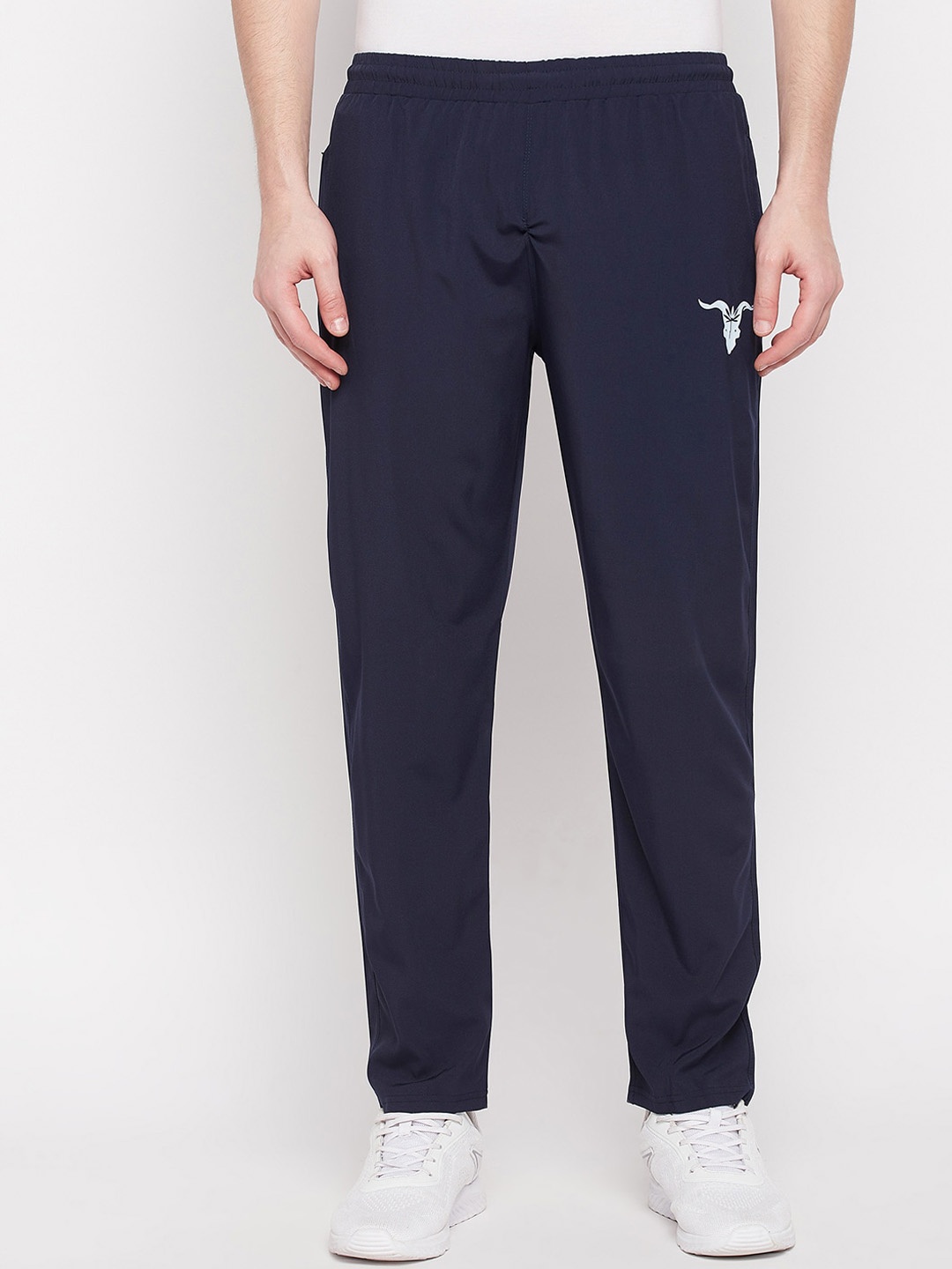 

Bitterlime Men Slim Fit Track Pant, Navy blue