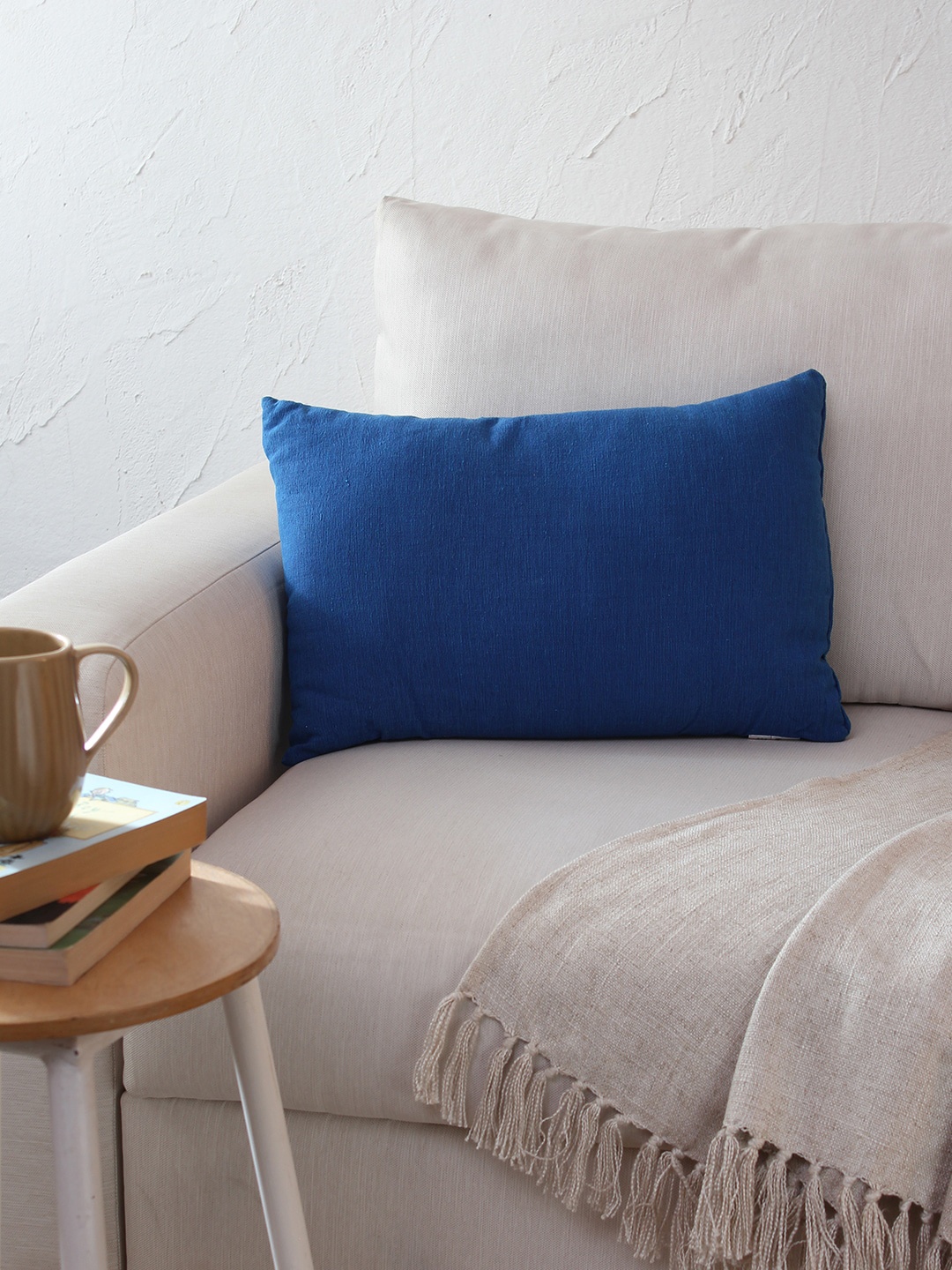 

House This Blue Bunaai Filled Cushion