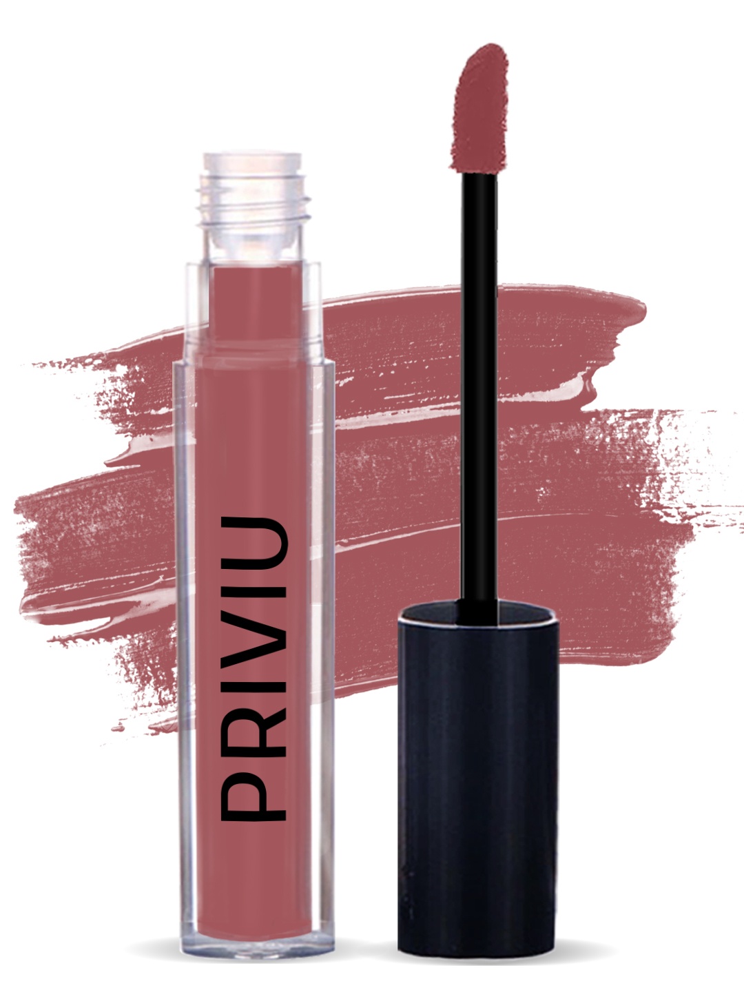 

PRIVIU Hydra Matte Liquid Lipstick 4 ml- Peach 26, Pink