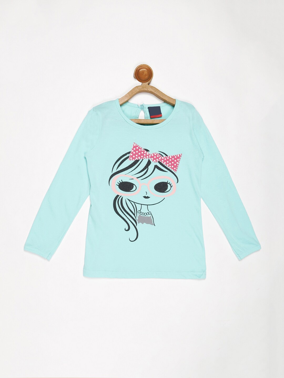 

V2 Value & Variety Print Blouson Top, Green