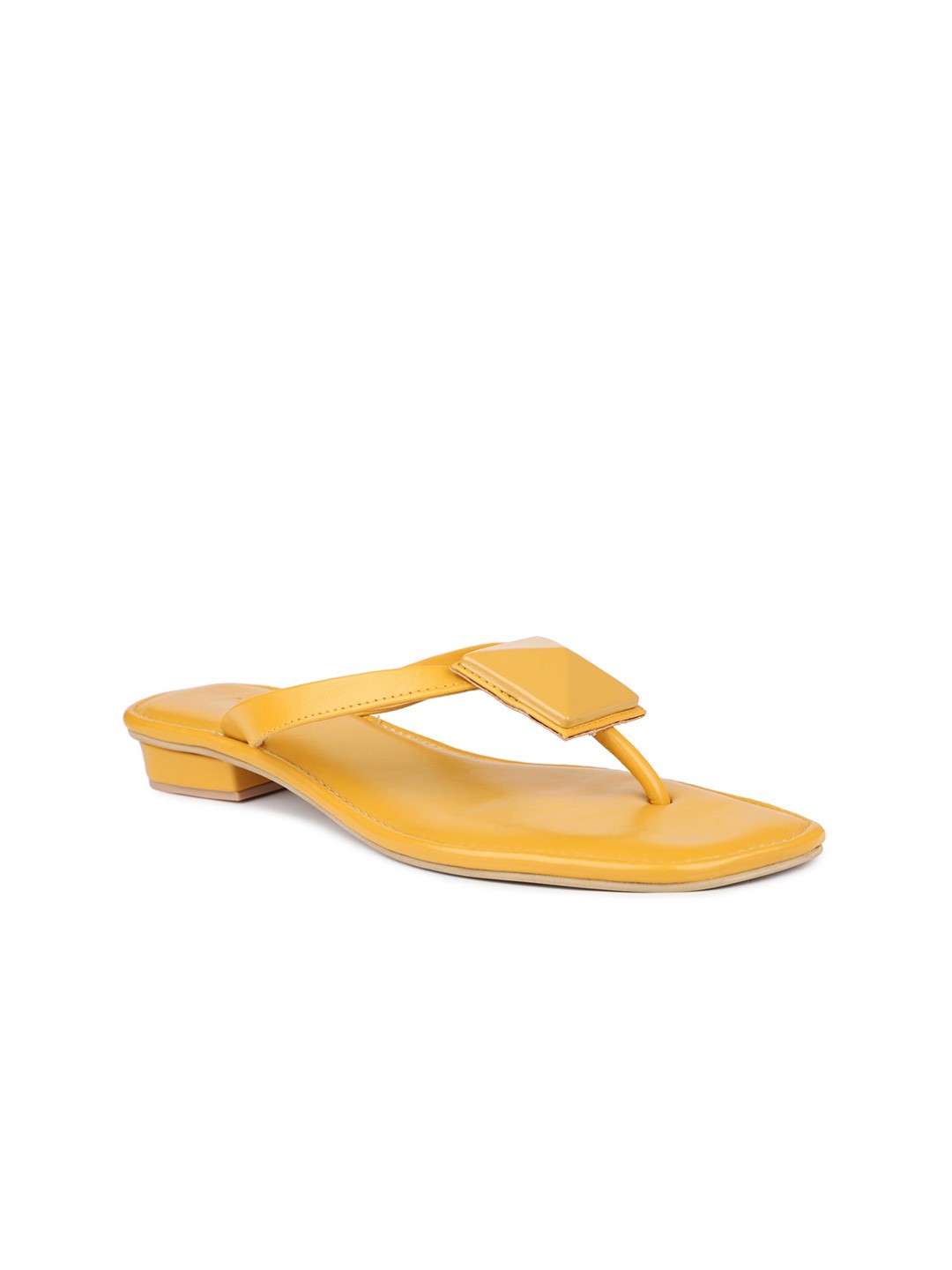 

Inc 5 Women Mustard Open Toe Flats