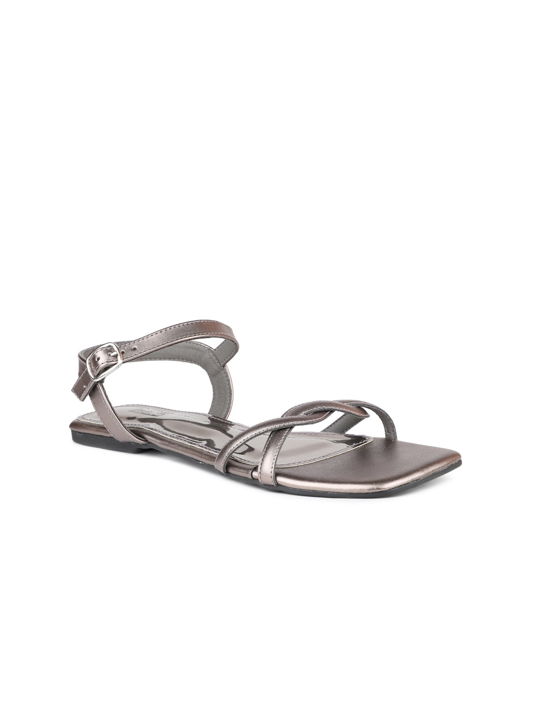 

Inc 5 Women Open Toe Flats, Grey