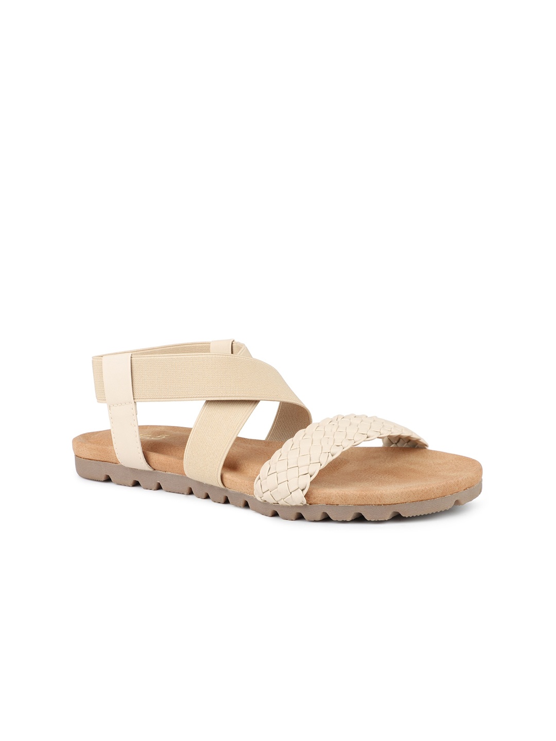 

Inc 5 Women Open Toe Flats, Beige