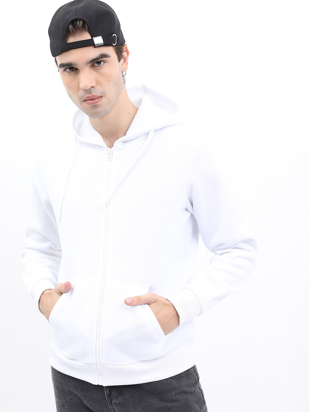 

KETCH Hooded Pullover Cotton Sweatshirt, White