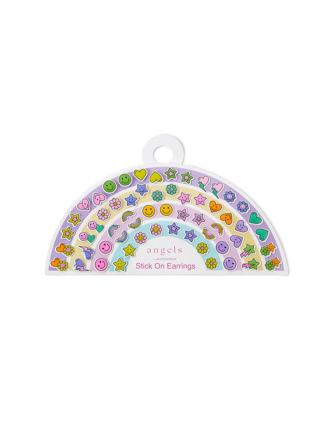 

Accessorize Girls Contemporary Studs Earrings, Pink