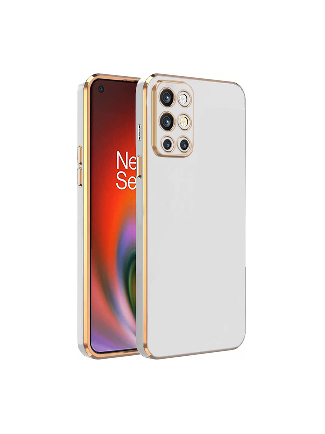

Karwan OnePlus 9R 6D Phone Back Cover, White