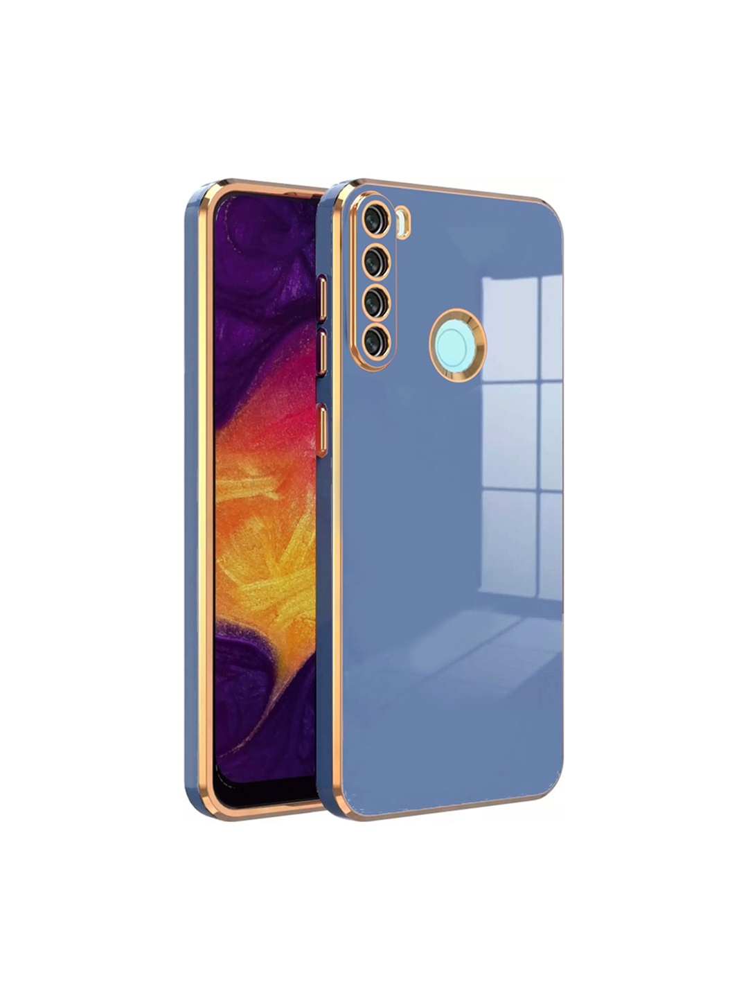 

Karwan 6D Xiaomi Redmi Note 8 Mobile Phone Case, Blue