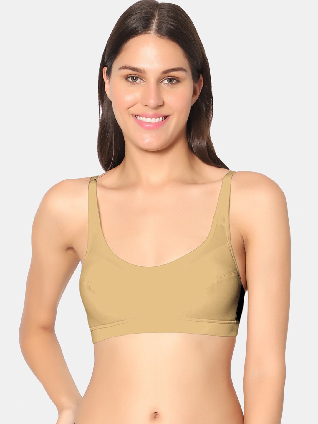 

Dazzle Lightly Padded Medium Coverage Bra, Nude