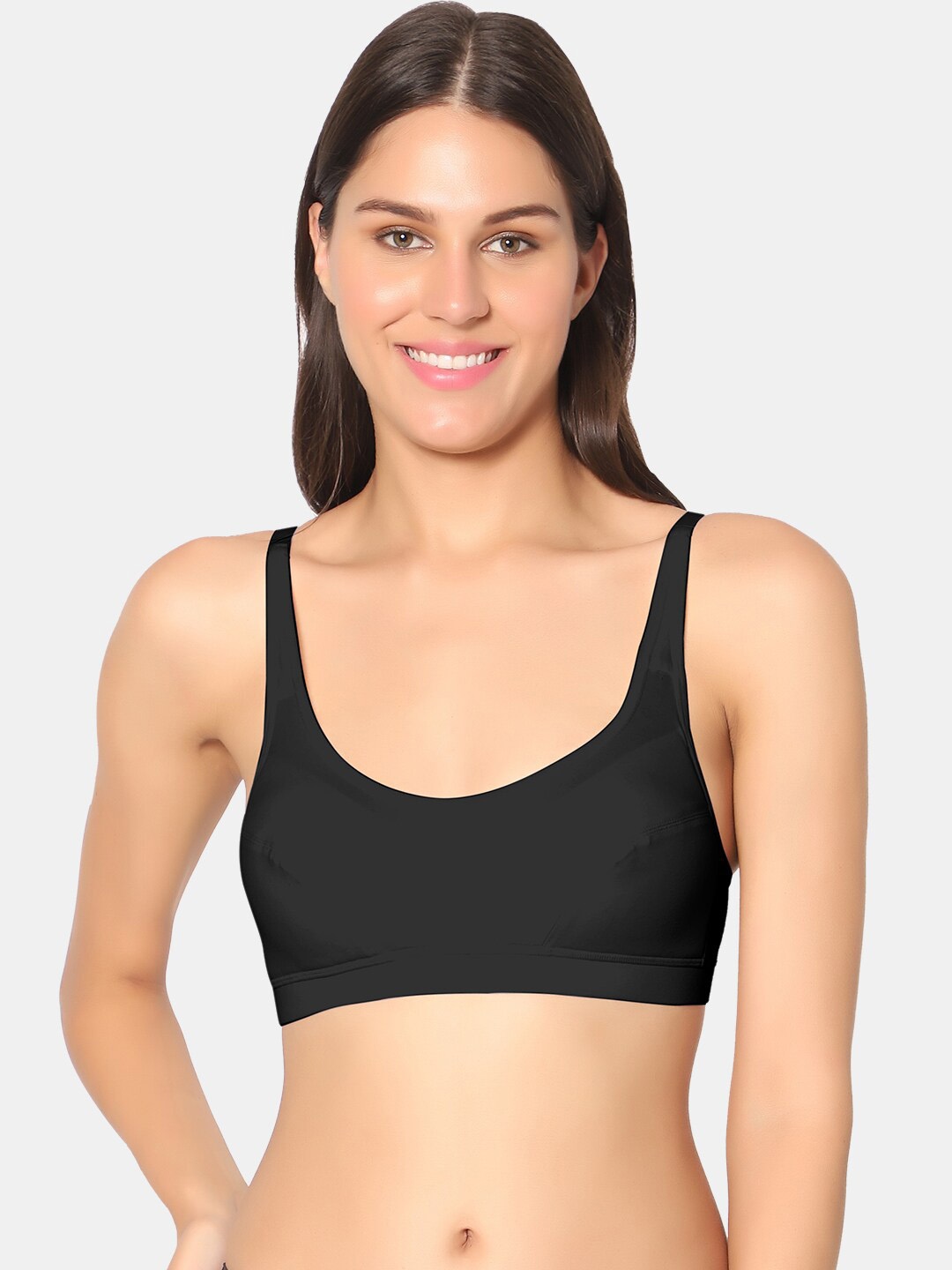 

Dazzle Lightly Padded & Non-Wired Minimizer Bra, Black