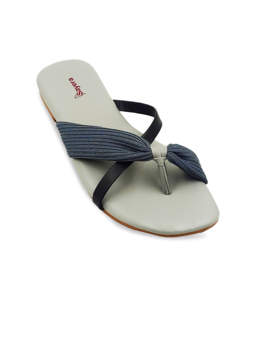 

Sayera Women Open Toe Flats, Grey