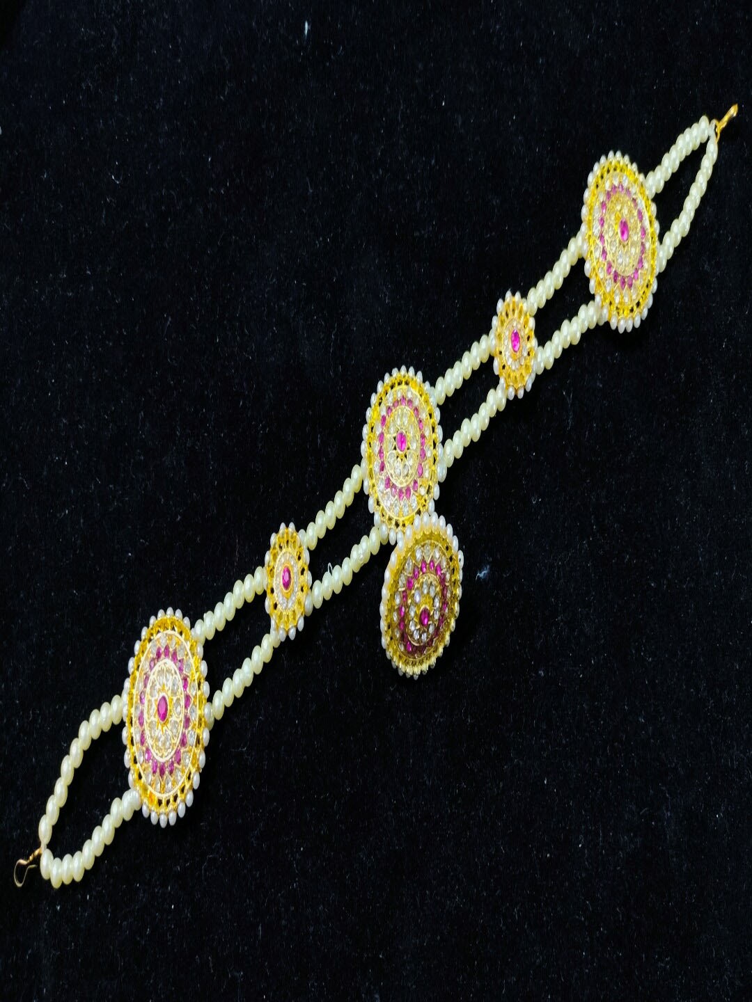 

Sanjog Women Embellished Hairband, White