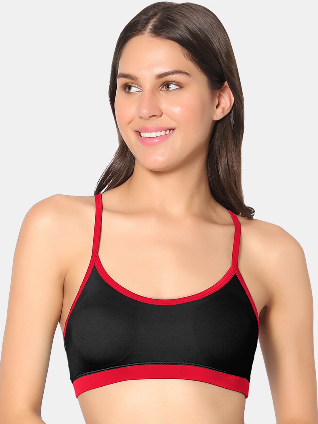 

Dazzle Medium Coverage Bra, Black
