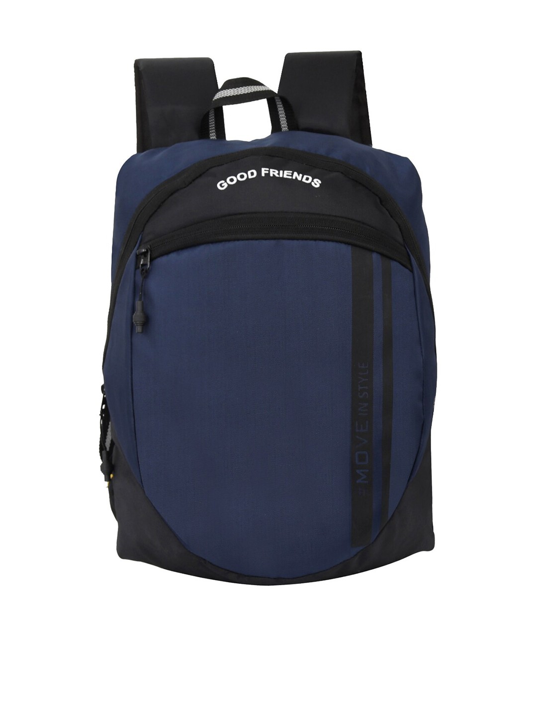 

GOOD FRIENDS Unisex Adults Solid Small Backpack, Navy blue