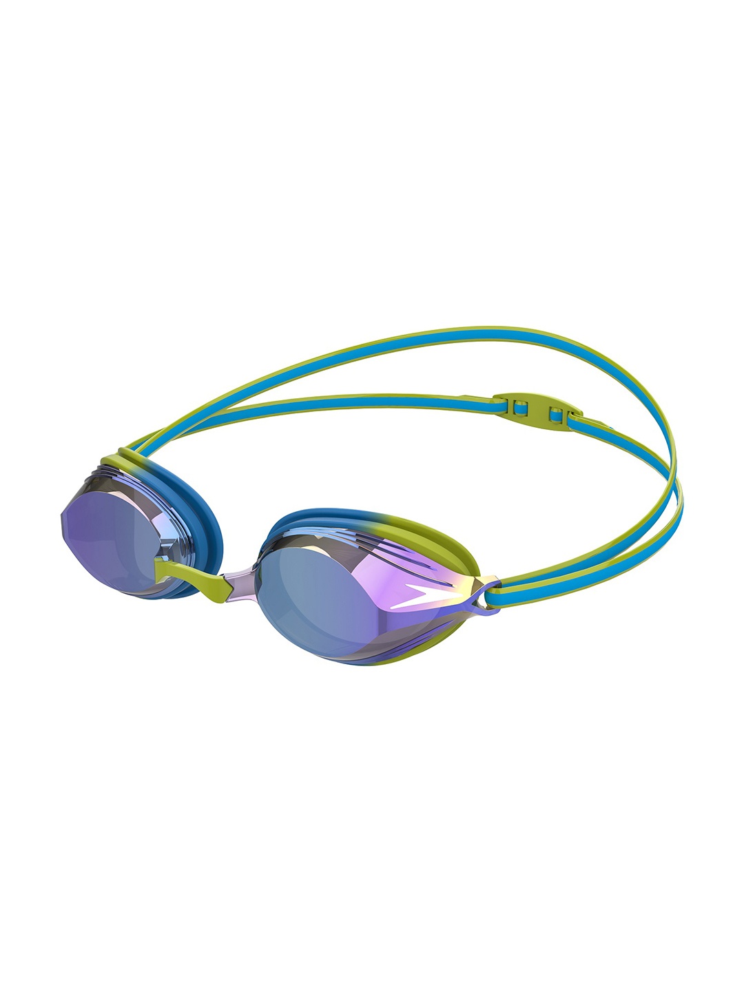 

Speedo Color-Blocked Swimming Goggles, Green