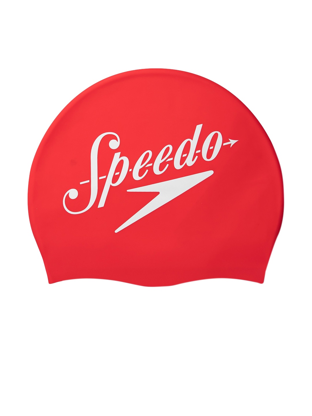 

Speedo Slogan Printed Swim Cap, Red