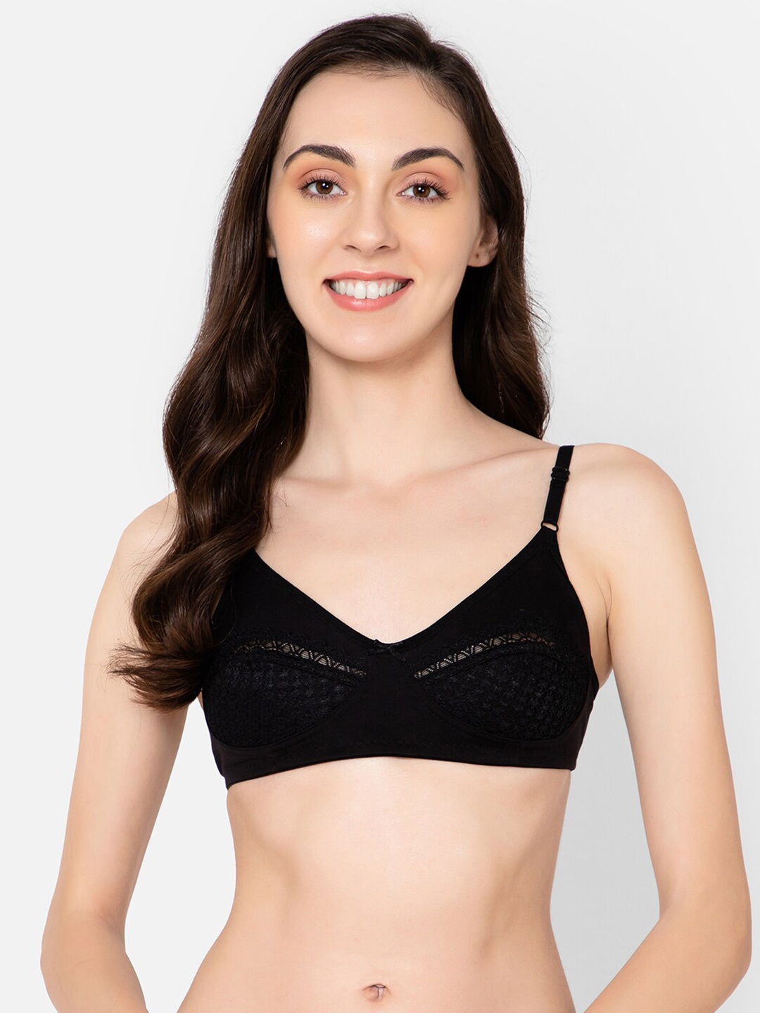 

Clovia Underwired Lightly Padded Bra, White