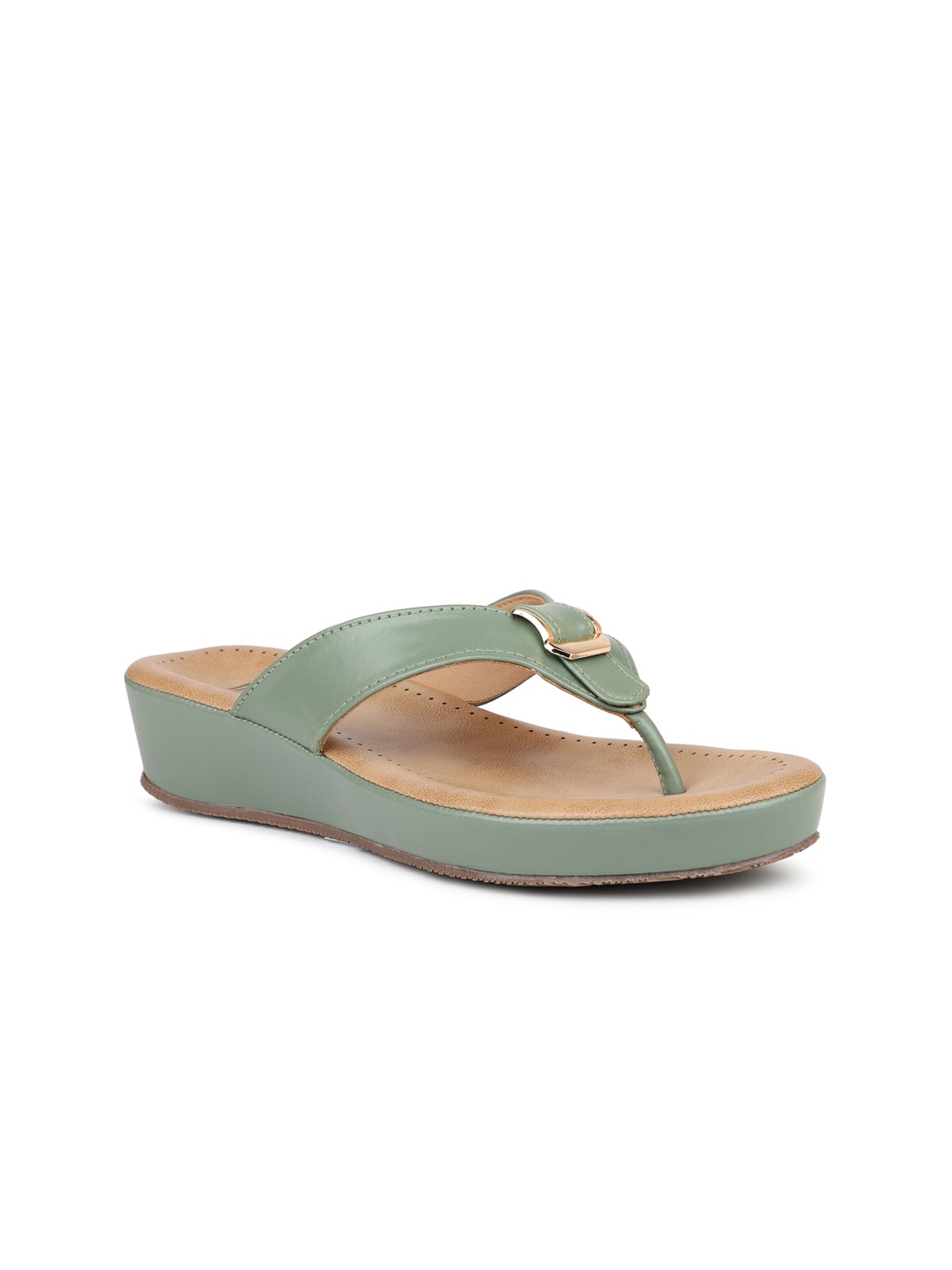 

Inc 5 Embellished Comfort Wedge, Green
