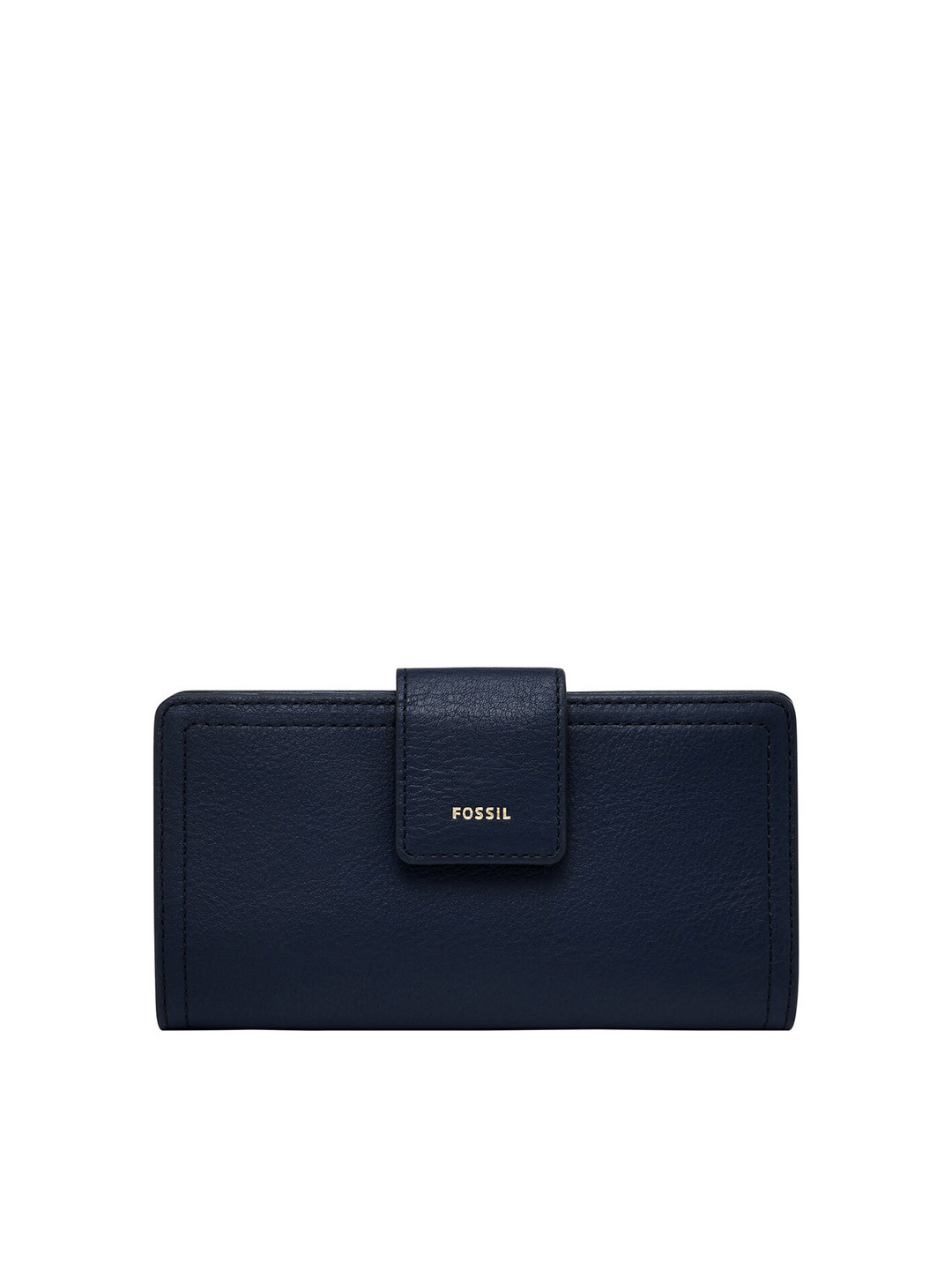 

Fossil Women Leather Two Fold Wallet, Blue