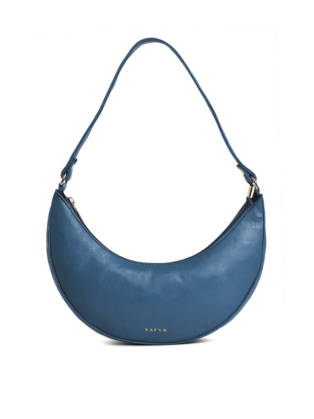 

SAFYR Half Moon Hobo Bag, Blue