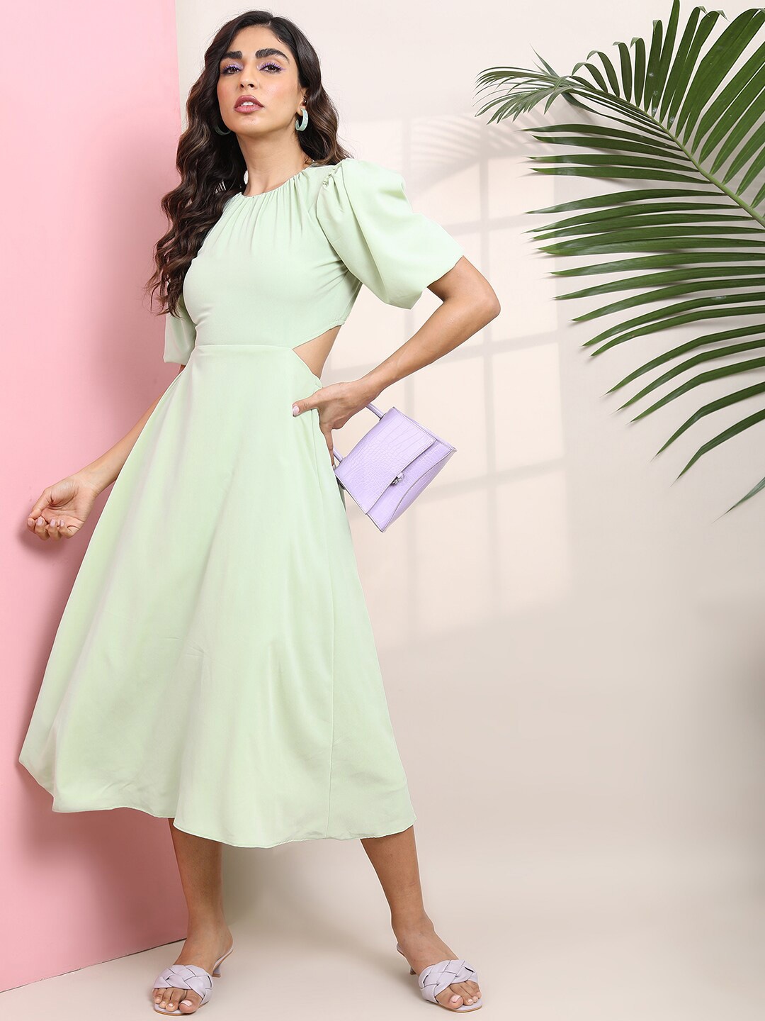 

Tokyo Talkies Midi Dress, Green