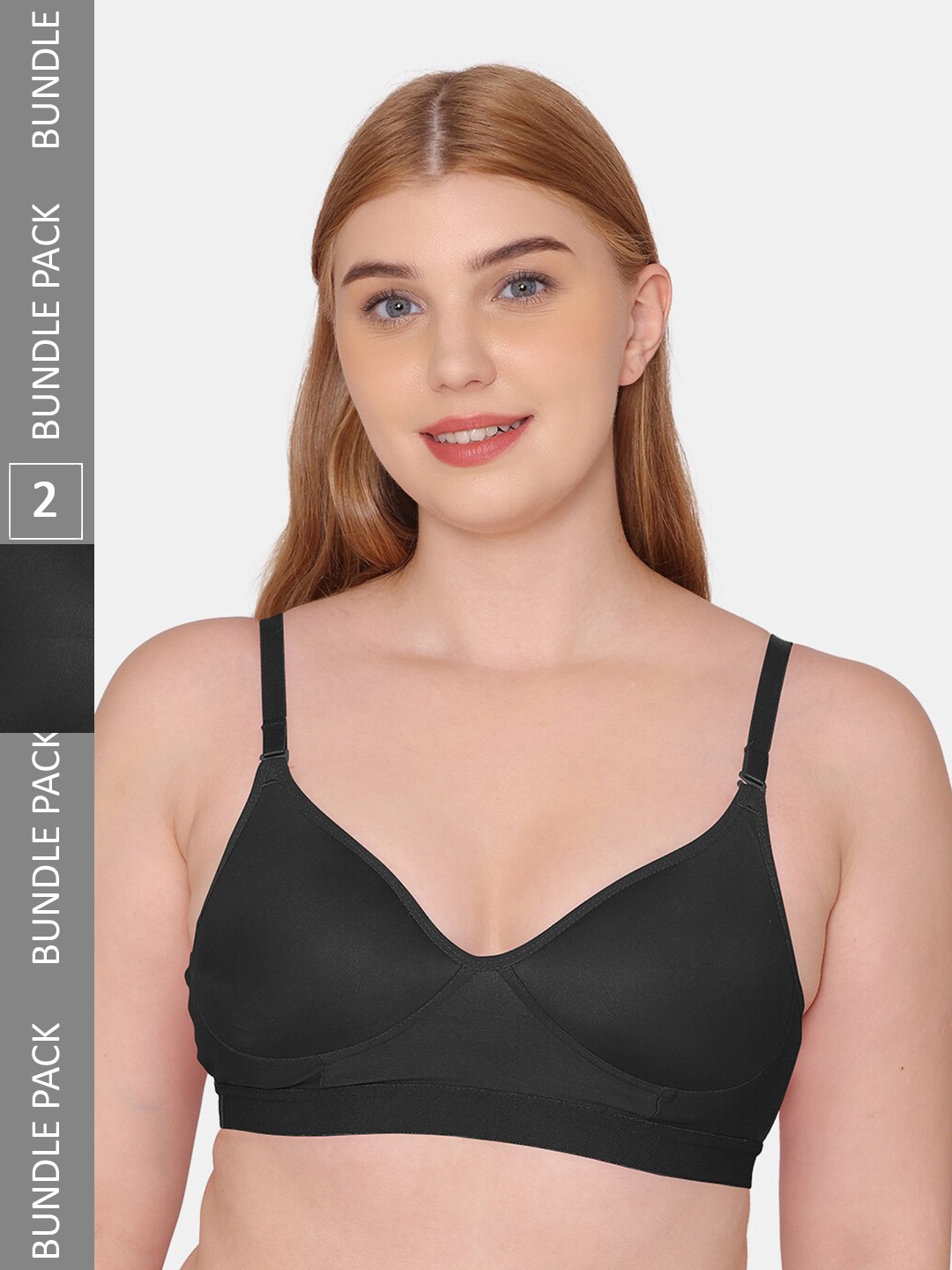 

KOMLI Lightly Padded Bra, Black