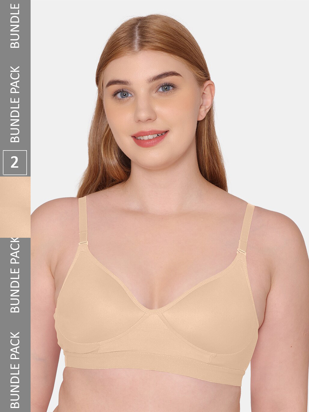 

KOMLI Lightly Padded Bra, Beige