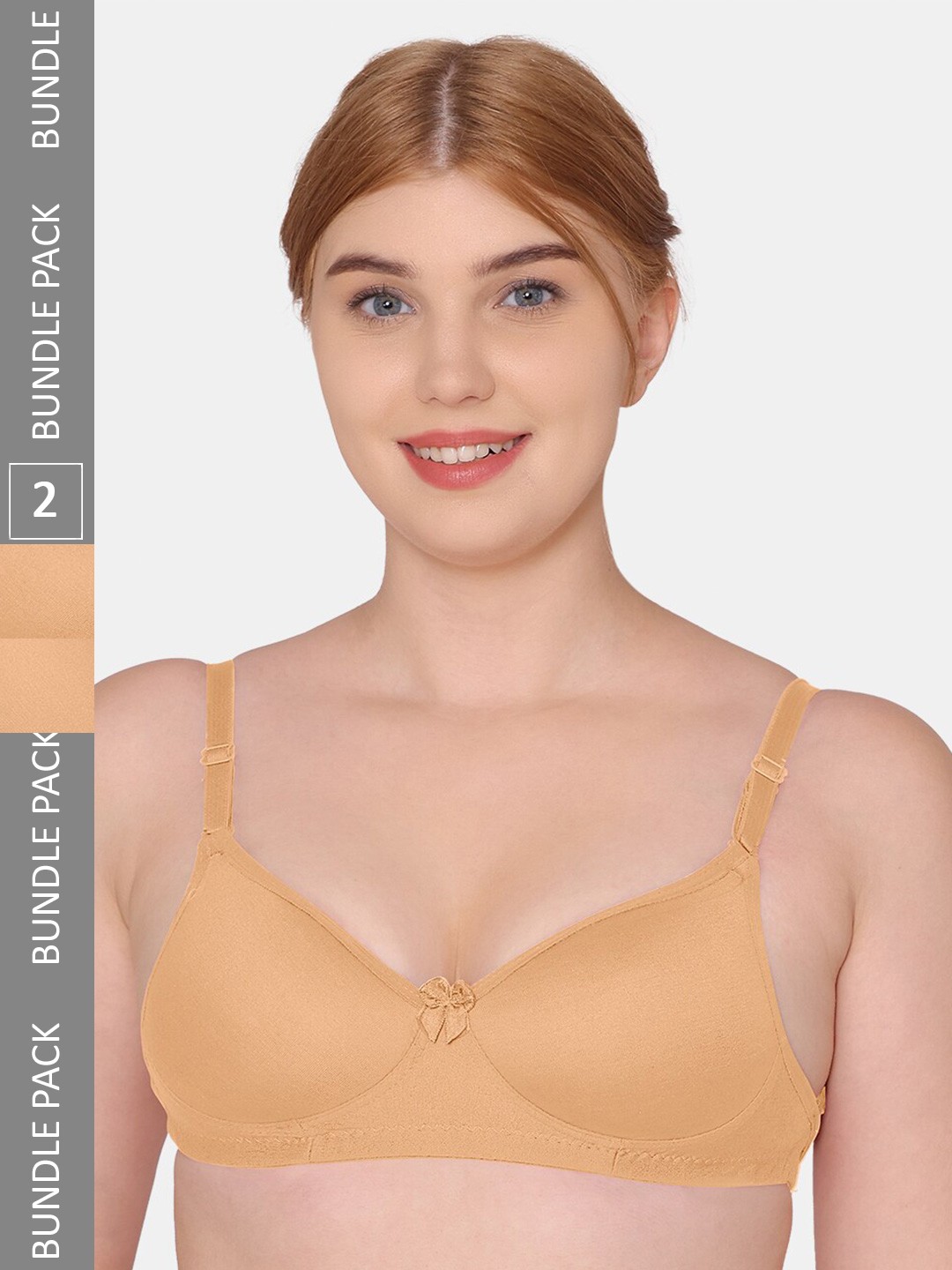 

KOMLI Lightly Padded Bra, Beige