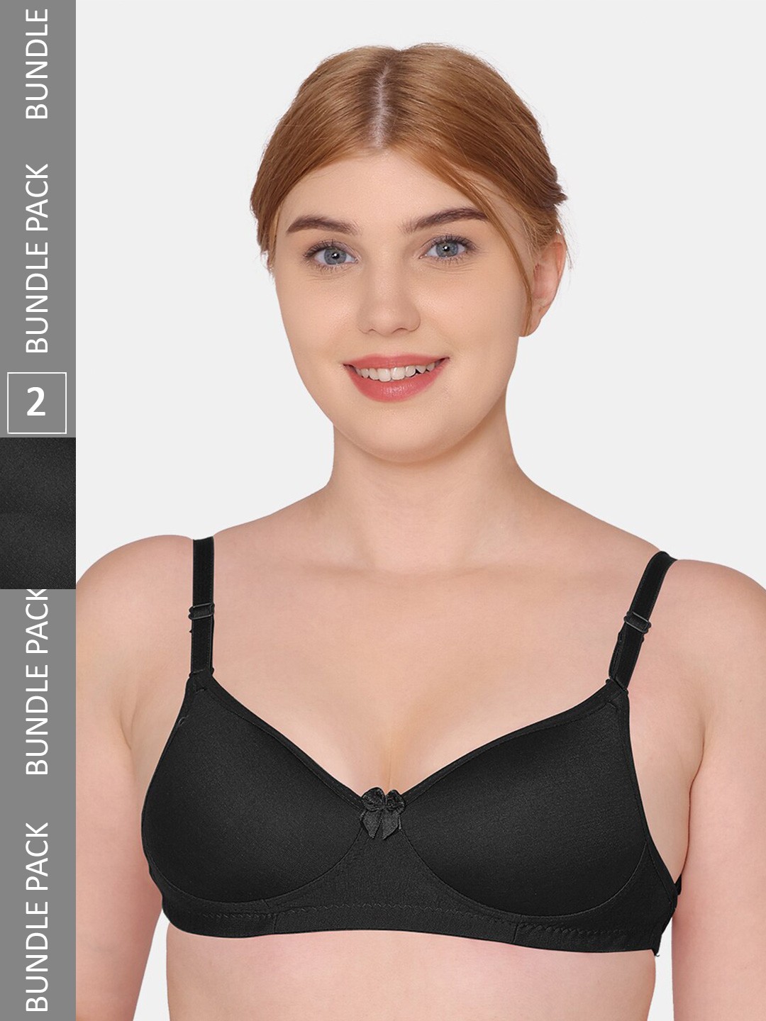 

KOMLI Lightly Padded Bra, Black