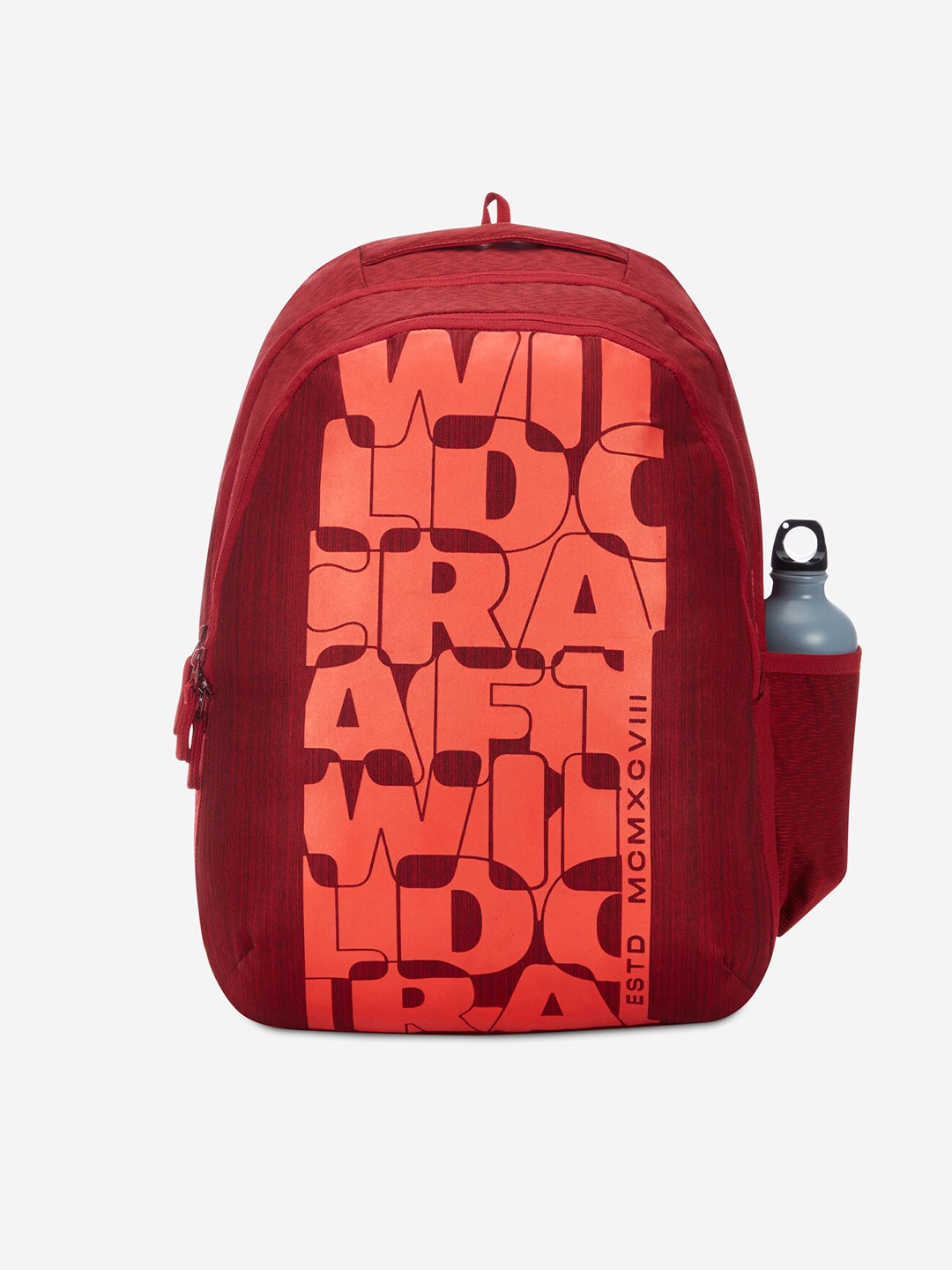 

Wildcraft Unisex Typography Printed Blaze 35 Backpack, Red