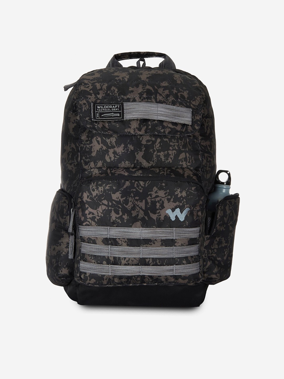 

Wildcraft Unisex Camouflage Safara Tactical 4 Backpack, Black