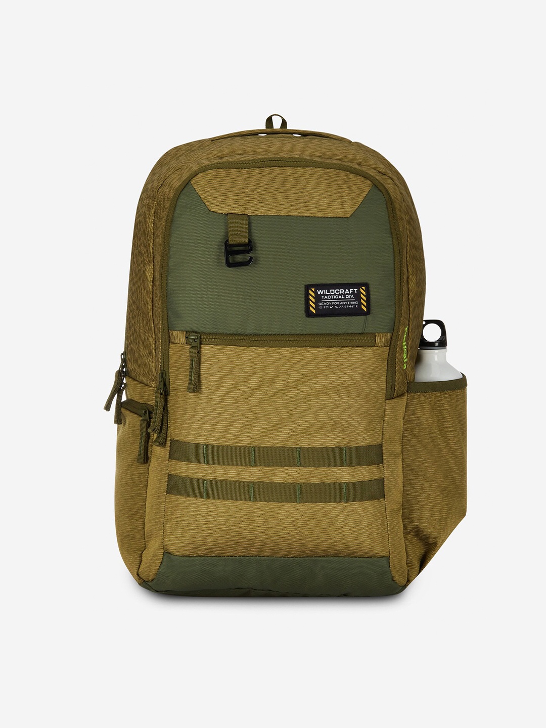 

Wildcraft Unisex Colourblocked Safara Tactical 2 Backpack, Olive