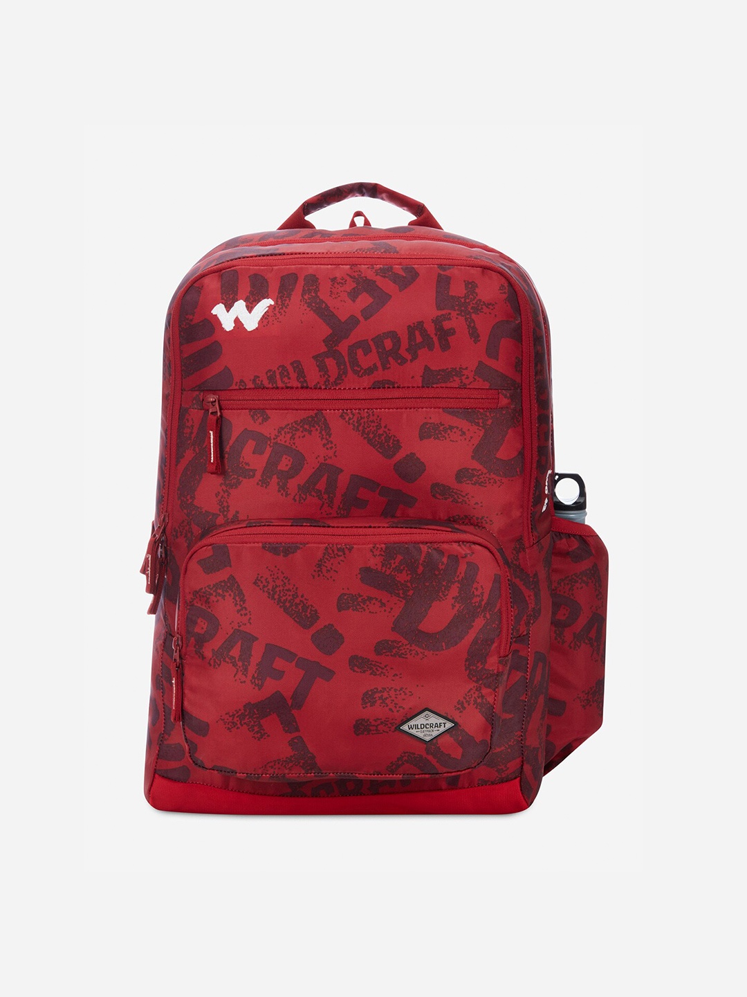 

Wildcraft Unisex Typography Waterproof Evo 42 Backpack, Red