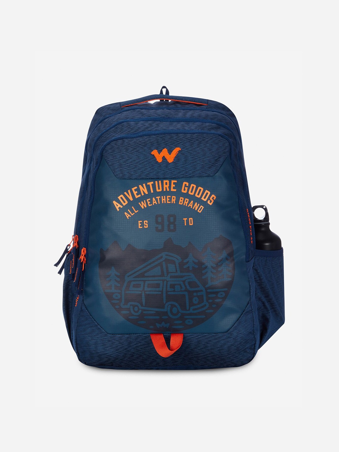 

Wildcraft Unisex Graphic Printed Blaze Pro 45 Medium Backpack, Blue