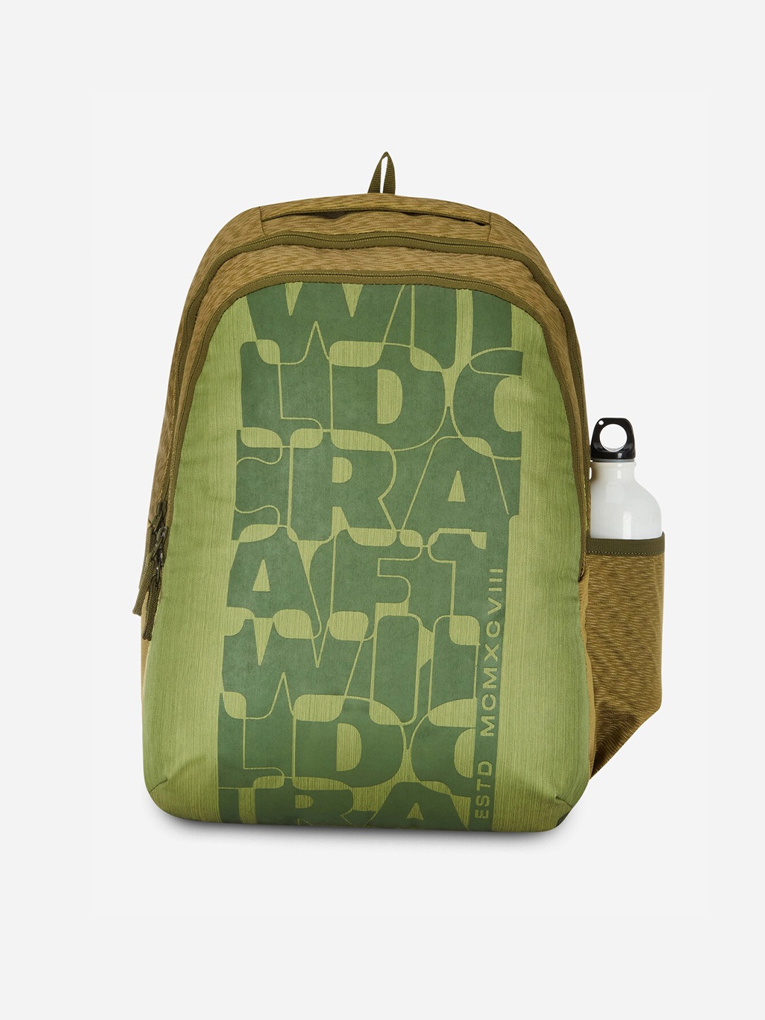 

Wildcraft Unisex Typography Printed Blaze 35 Backpack, Olive