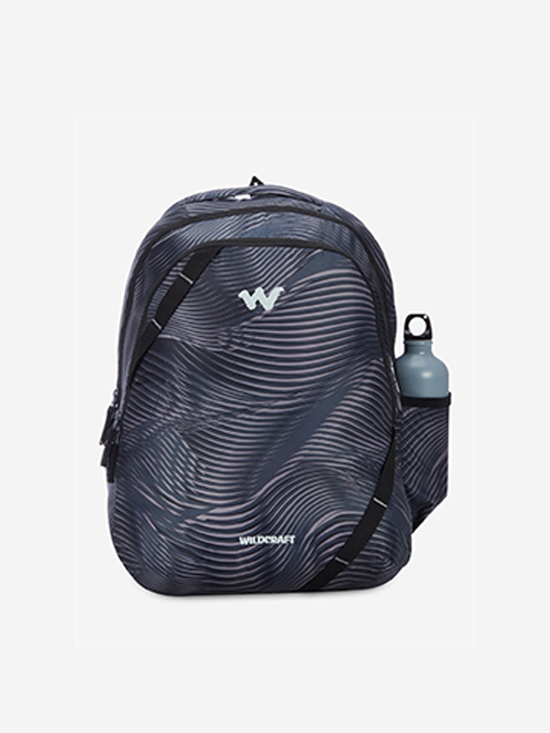 

Wildcraft Unisex Brand Logo Printed Bravo 35 Backpack, Black