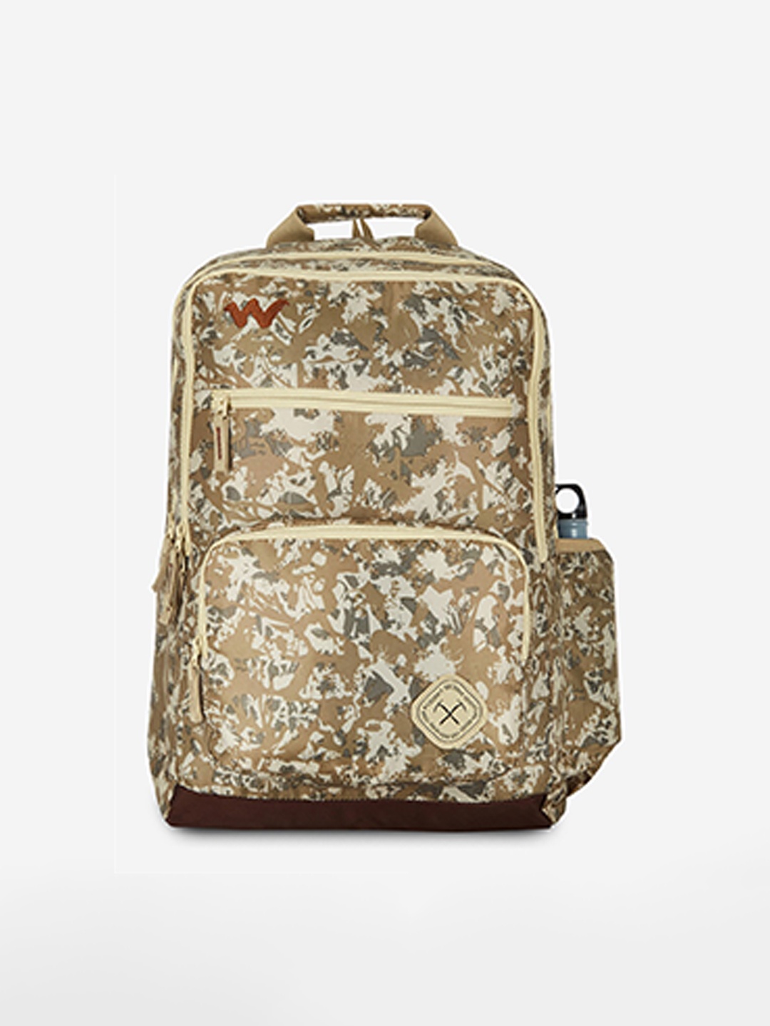 

Wildcraft Unisex Brand Logo Printed Evo 42 Backpack, Brown