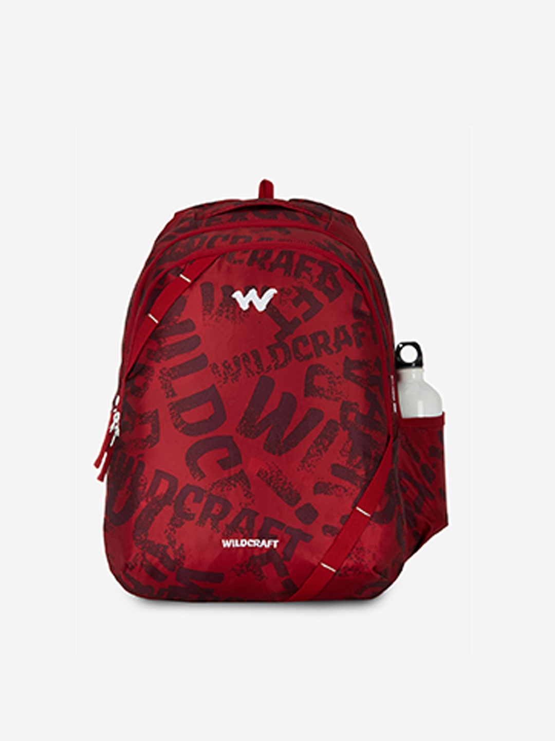 

Wildcraft Unisex Typography Printed Bravo 35 Backpack, Red