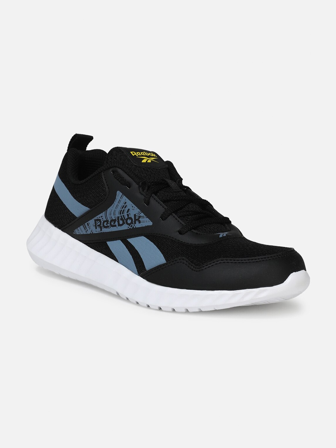 

Reebok Men Mesh Running Roadmap Shoes, Black