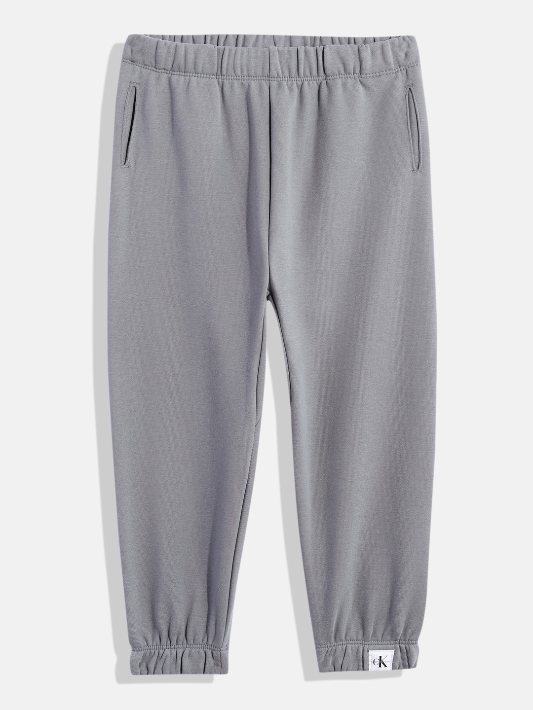 

Calvin Klein Boys Solid Joggers, Grey