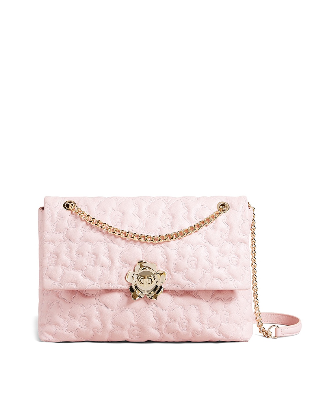 

Ted Baker Textured Structured Sling Bag, Pink