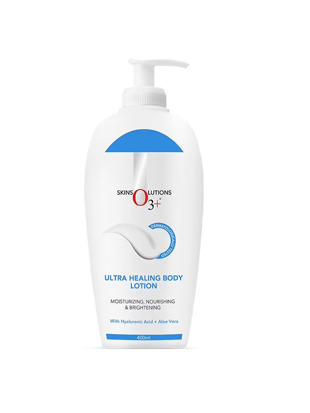 

O3 + Ultra Healing Body Lotion with Hyaluronic Acid & Aloe Vera - 400 ml, White