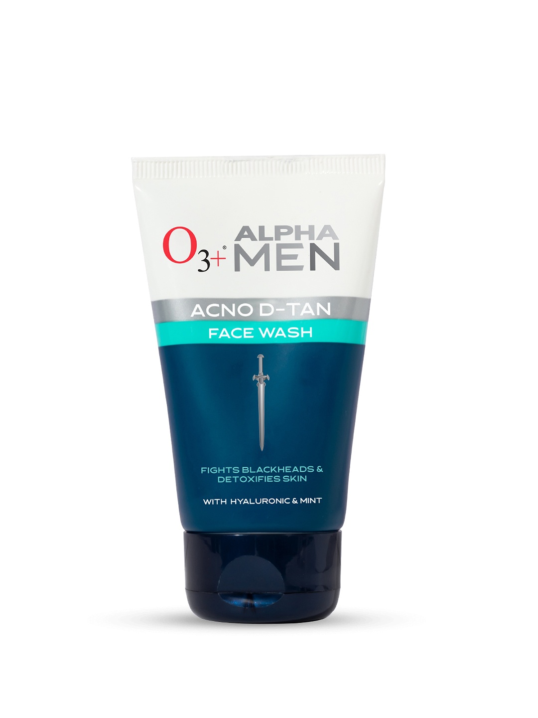 

O3 + Alpha Men Acno D Tan Face Wash with Hyaluronic & Mint to Fight Blackhead - 50 ml, Teal