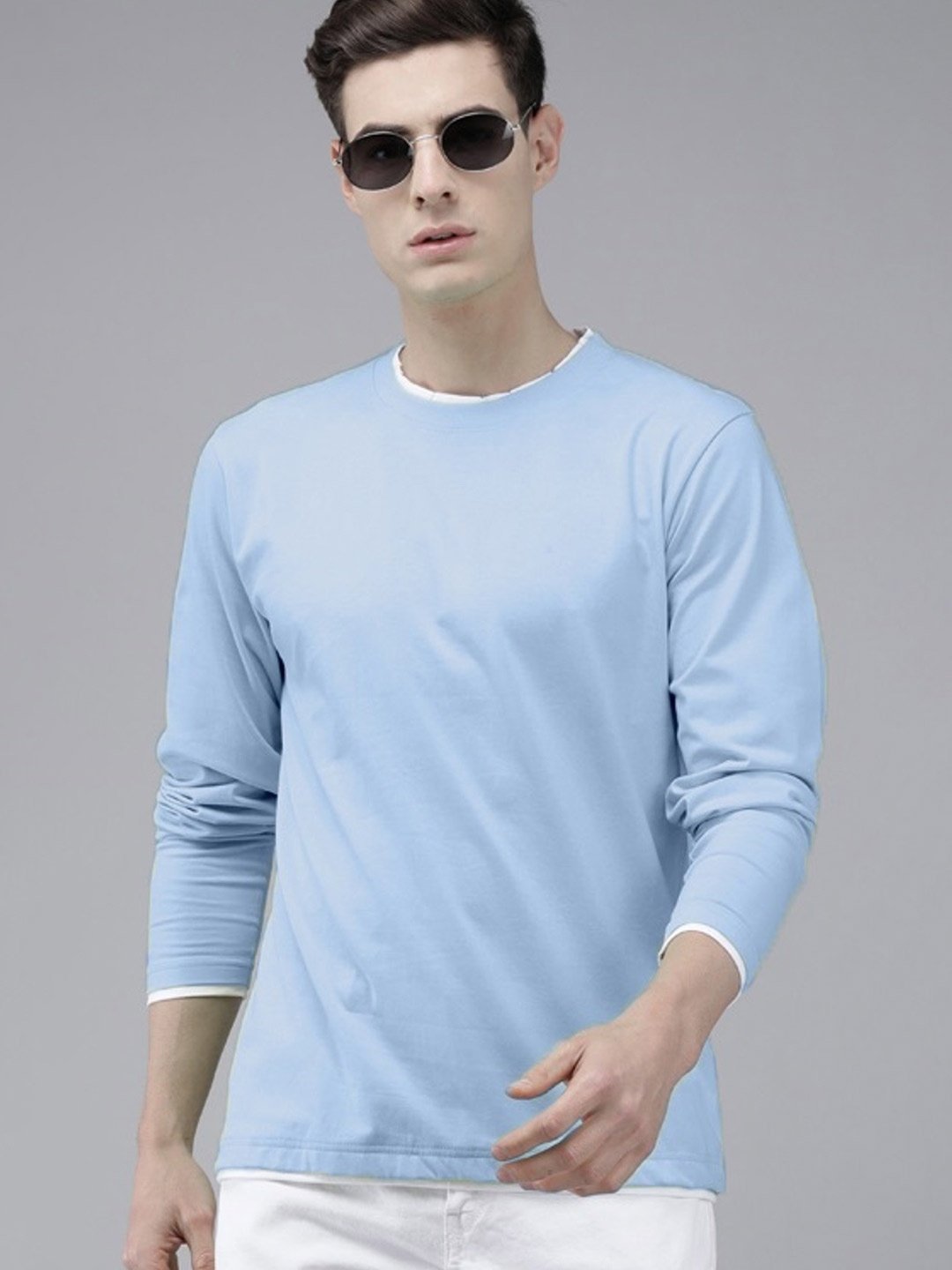 

The Dry State Men Cotton T-shirt, Blue