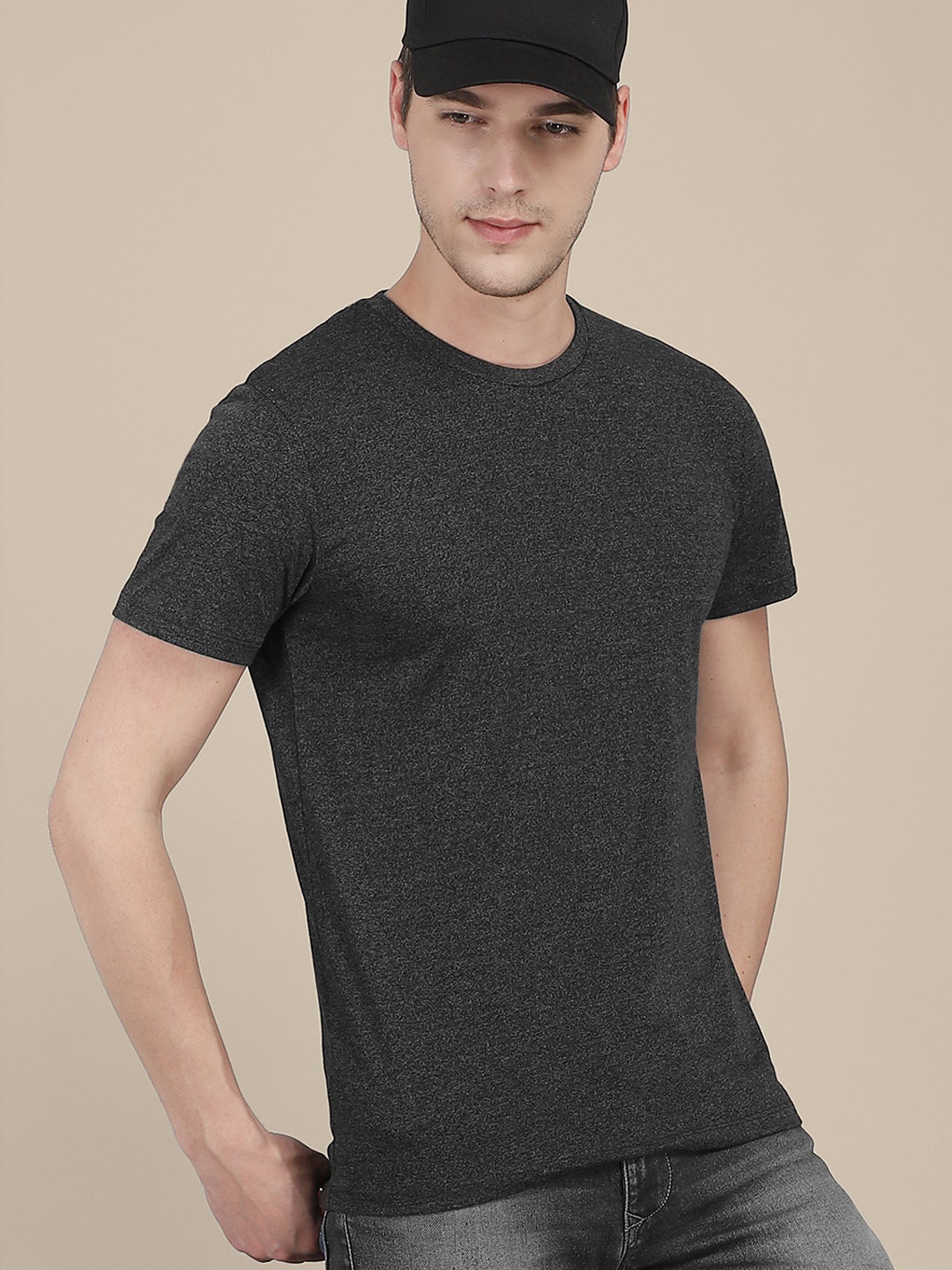 

Free Authority Men Cotton T-shirt, Black