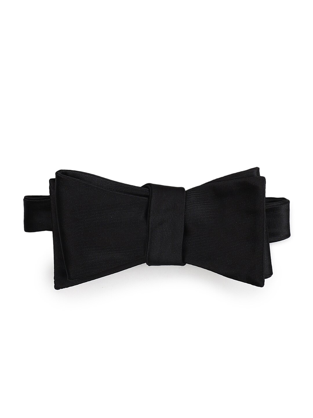

Tossido Men Solid Bow Tie, Black
