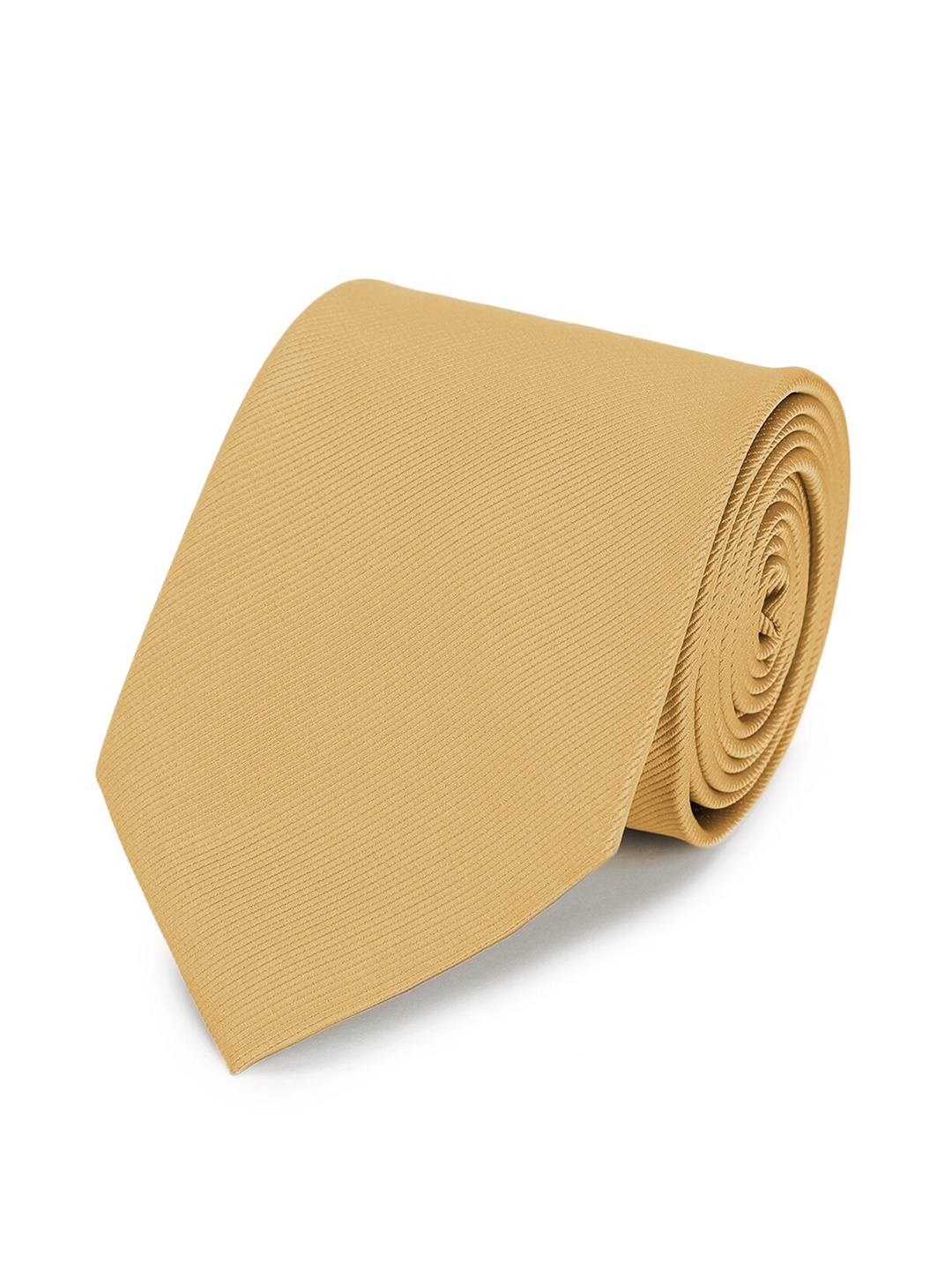 

Tossido Men Solid Broad Tie, Gold